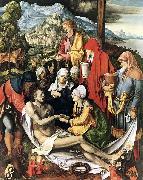 Albrecht Durer Lamentation for Christ painting